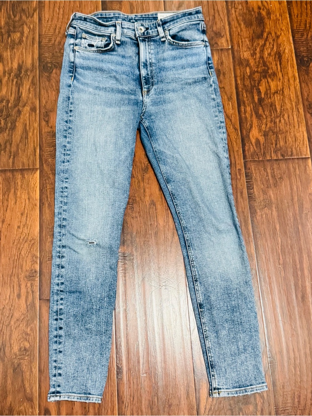 rag & bone Light Blue Skinny Jeans